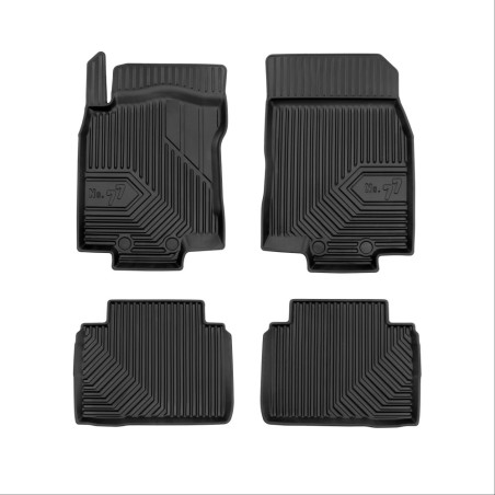 Πατάκια Αυτοκινήτου No77 Σκαφάκια για Nissan X-trail (Facelift) 2017-2021-Nissan Rogue 2017-2020 4τμχ Frogum