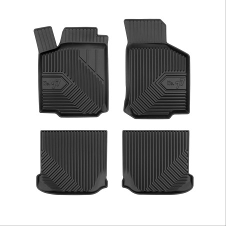 Πατάκια Αυτοκινήτου No77 Σκαφάκια για Seat Leon 1999-2005 Toledo 1998-2005 Octavia 4 1996-2010 VW Golf 4 1997-2003 4τχ Frogum