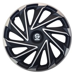Τάσια Τροχών Varese 16'' μαύρο-ασημί 4τμχ Sparco