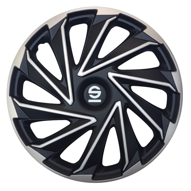Τάσια Τροχών Varese 16'' μαύρο-ασημί 4τμχ Sparco