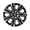Τάσια Τροχών Palermo 15'' μαύρο-ασημί 4τμχ Sparco