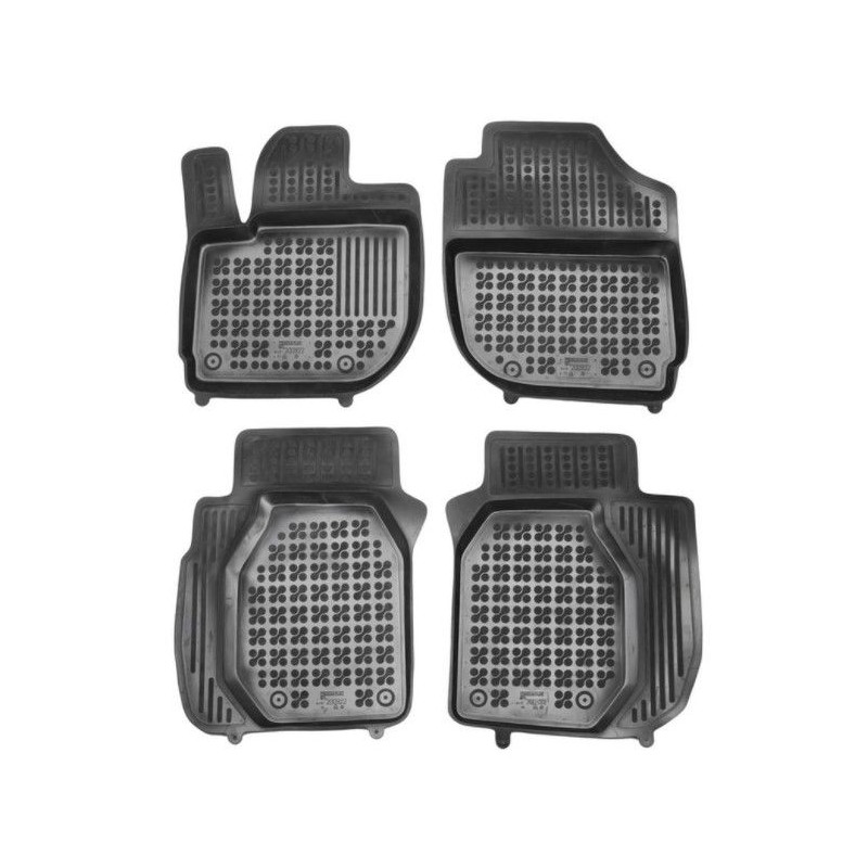 Λαστιχένια πατάκια Rezaw Plast για HONDA Jazz IV (2020+) τύπου σκαφάκι - 4τμχ.