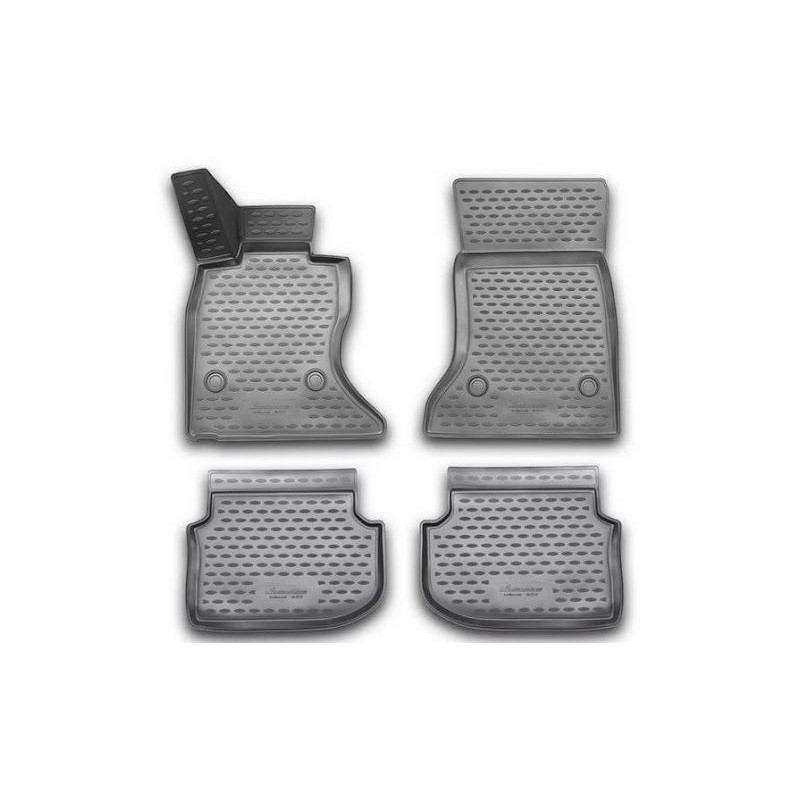 3D Λαστιχένια πατάκια για BMW σειρά 5 F10 / F11 (2010-2013) 4τμχ. - μπεζ