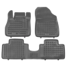 Λαστιχένια πατάκια Rezaw Plast για RENAULT Grand Scenic IV (2016-2022) - τύπου σκαφάκι - 3τμχ.