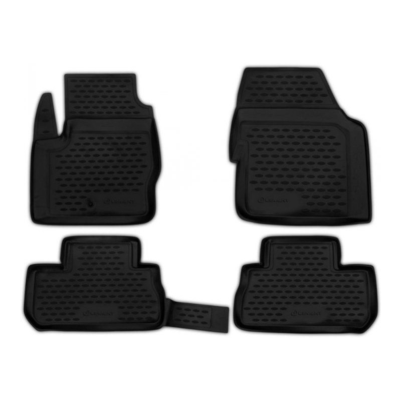 3D Λαστιχένια πατάκια για MERCEDES S-Class W221 (2005 - 2012) - 4τμχ.