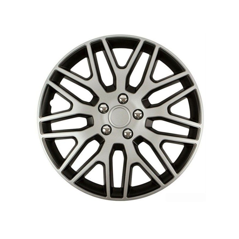 Τάσια Versaco Dakar NC Ασημί / Μαύρο - 15'' - 4τμχ.