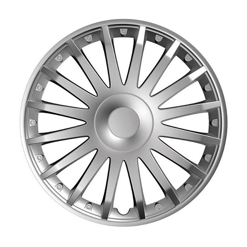 Τάσια Versaco Crystal Ασημί - 14" - 4τμχ.