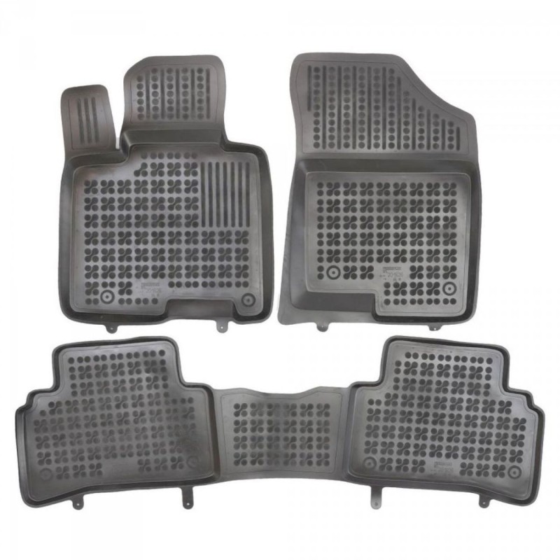 Λαστιχένια πατάκια Rezaw Plast για HYUNDAI Tucson III (2018-2020) / Tucson IV (2020+) / KIA Sportage V (2021+) - τύπου σκαφάκι -