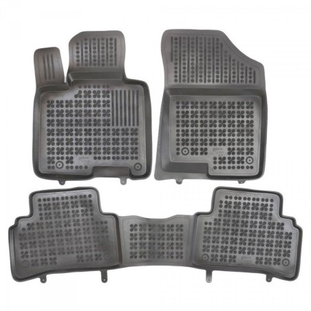Λαστιχένια πατάκια Rezaw Plast για HYUNDAI Tucson III (2018-2020) / Tucson IV (2020+) / KIA Sportage V (2021+) - τύπου σκαφάκι -
