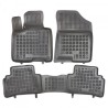 Λαστιχένια πατάκια Rezaw Plast για HYUNDAI Tucson III (2018-2020) / Tucson IV (2020+) / KIA Sportage V (2021+) - τύπου σκαφάκι -