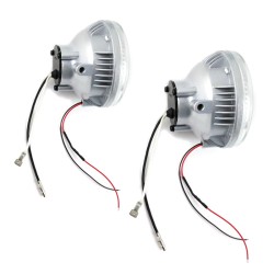 ΠΡΟΒΟΛΕΙΣ ΟΜΙΧΛΗΣ ME LED ANGEL EYE H3 12V 55W 2 ΤΕΜ.
