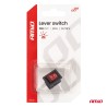 Amio - Διακόπτης Rocker 12/24V 20A με Κόκκινο Φωτισμό – Για Οχήματα & Βιομηχανικές Εφαρμογές - 1 τεμ. (04440/AM)