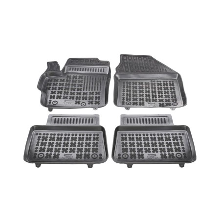 Λαστιχένια πατάκια Rezaw Plast για TOYOTA Yaris IV (2020+) / MAZDA 2 Hybrid (2022+) - τύπου σκαφάκι - 4τμχ.