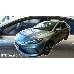 Heko - Ανεμοθραύστες για Byd Seal 5 4 Doors 2025+ Σετ Αυτοκινήτου Απο Εύκαμπτο Φιμέ Πλαστικό - 4 τεμ. (ΑΝΕΜ.SET11315)