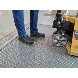 Euroroutier - Παπούτσια Ασφαλείας Νο 42 Hybrid ERHYNB42 – δερμάτινα αντιολισθητικά αντιστατικά με αντιδιατρητική ενίσχυση Kevlar