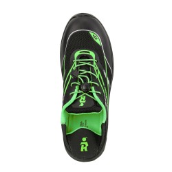 Euroroutier - Παπούτσια Ασφαλείας Νο 38 Hybrid Tech Green ελαφρύ αναπνεύσιμο ύφασμα αντιστατικό με μεταλλική μύτη - 1 τεμ. (L.ER