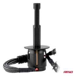 Amio - Λαμπτήρες LED F25 PRO Black Edition H1 68W 12-24V Full CAN Bus με Φωτεινότητα 7646lm σε Ψυχρό Λευκό 6000K για Επιβατικά Α