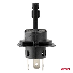 Amio - Λαμπτήρες LED F25 PRO Black Edition H4/H19 70W 12-24V Full CAN Bus με Φωτεινότητα 8000lm σε Ψυχρό Λευκό 6000K για Επιβατι
