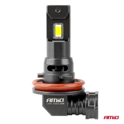 Amio - Λαμπτήρες LED F25 PRO Black Edition H8/H9/H11/H16 68W 12-24V Full CAN Bus με Φωτεινότητα 7646lm σε Ψυχρό Λευκό 6000K για 
