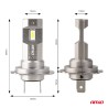 Amio - Λαμπτήρες LED Φώτων Εμπρός τύπου H7/H18 βάση PX26d/PY26d-1 τάση λειτουργίας 12V απόδοσης 30W (2710lm) Series H25 CANBUS 6