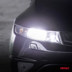 Amio - Λαμπτήρες LED Φώτων Εμπρός τύπου H1 βάση P14.5s τάση λειτουργίας 12V απόδοσης 20W (2920lm) Series H25 CANBUS 6000K για Επ