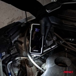 Amio - Φορητός Εκκινητής Μπαταρίας 3 σε 1 τύπου Jump Starter με Φως LED και Powerbank τάση λειτουργίας 12V απόδοσης 12Ah 800-160