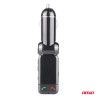Amio - FM Transmitter Αναπτήρα τύπου FMT03 τάση λειτουργίας 12-24V με 2xUSB Type-A και Bluetooth για Επιβατικά Αυτοκίνητα και Φο