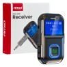 Amio - Bluetooth Δέκτης (Receiver) BTR-03 για Ασύρματη Μετάδοση Ήχου με υποδοχή Mini Jack 3.5mm και Οθόνη LCD - 1 τεμ. (04659/AM