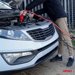 Amio - Καλώδια Φόρτισης Μπαταρίας (Ρευματοδότες) τάση λειτουργίας 12-24V ένταση ρεύματος 350A μήκος 3,5m με πιστοποίηση TUV για 