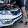 Amio - Καλώδια Φόρτισης Μπαταρίας (Ρευματοδότες) τάση λειτουργίας 12-24V ένταση ρεύματος 350A μήκος 3,5m με πιστοποίηση TUV για 