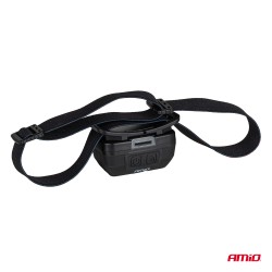 Amio - Φακός Κεφαλής Εργασίας τύπου XPG+COB LED χωρητικότητα μπαταρίας 1800mAh - 1 τεμ. (04667/AM)