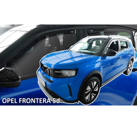 Heko - Ανεμοθραύστες Για Opel Frontera 2024  5πορτο / SUV Σετ Αυτοκινήτου Από Εύκαμπτο Φιμέ Πλαστικό - 4 τεμ. (ΑΝΕΜ.SET25413)