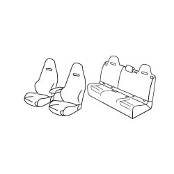 Lampa - Καλύμματα Καθισμάτων Superior για Mercedes Benz A-Class (W176) 10/2012  09/2015 5πορτο / Hatchback για Επιβατικά Αυτοκίν