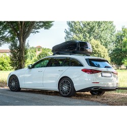 Nordrive - Μπαγκαζιέρα οροφής Box 480 lt μαύρη/γυαλιστερή 155.5x89.5x52 cm - 1 τεμ. (L.N60046)