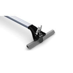 Nordrive - Μπάρα Snap-Fit αλουμινίου τηλεσκοπική 100136cm με κλειδί πλήρες σετ με πόδια τύπου SW - 2 τεμ. (N15013)