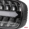 Amio - Προβολέας Εργασίας LED Oval με Ενσωματωμένο Φλας 109W 7000lm 9/36V για Φορτηγά Γεωργικά Μηχανήματα και Off-Road Οχήματα -