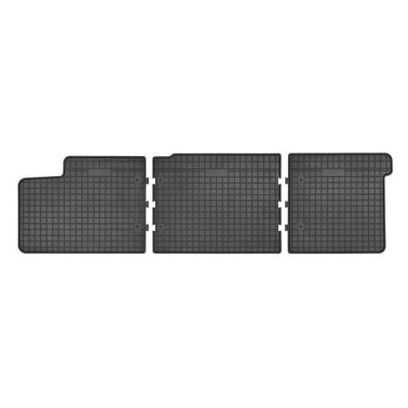 Λαστιχένια πατάκια Frogum για VW Transporter T5 T6 (2003+) - 3 θέσιο για τα πίσω καθίσματα - 3τμχ.