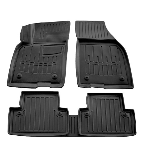 Race Axion - Πατάκια Για Volvo S40 II (MS) & V50 (MW) 2004-2012 4πορτο/5πορτο Λάστιχο Σκαφάκια Προστατευτικά Με Κουμπώματα για Ε