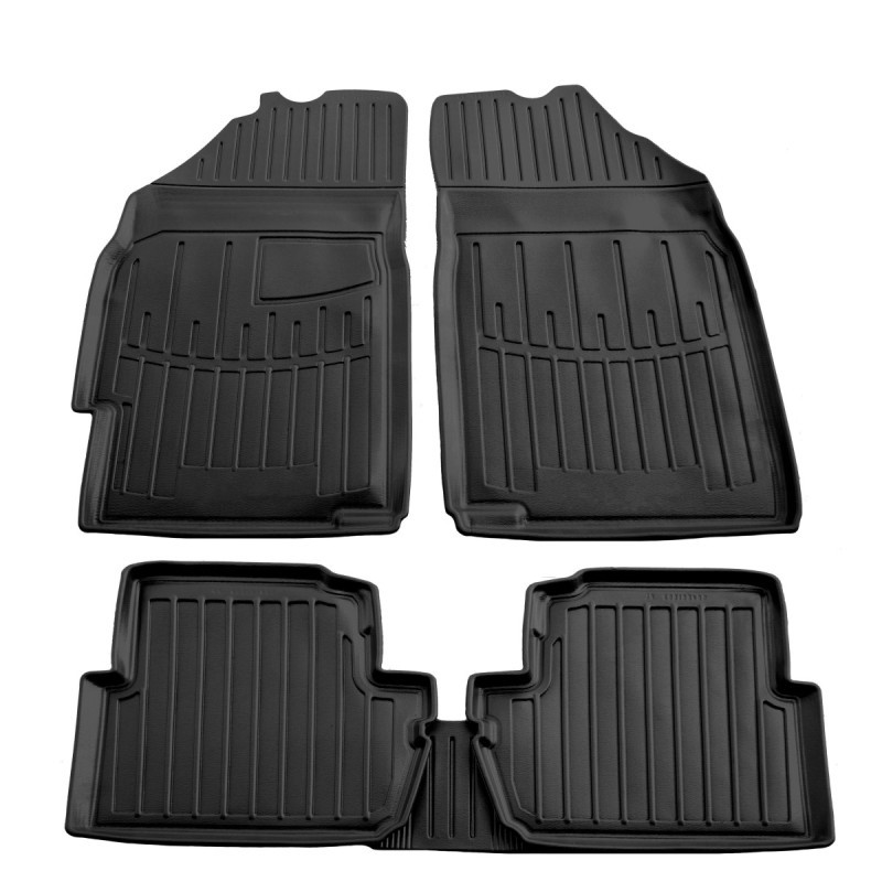 Race Axion - Πατάκια Για Chevrolet Spark (M300) & Daewoo Matiz (M300) 2009-2015 5πορτο Λάστιχο Σκαφάκια Προστατευτικά Χωρίς Κουμ