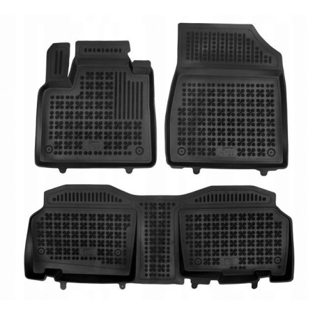 Λαστιχένια πατάκια Rezaw Plast για MERCEDES Citan W420 (2022+) / NISSAN Townstar (2022+) / RENAULT Kangoo III (2021+) - τύπου σκ
