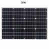 Μονοκρυσταλλικό ηλιακό πάνελ - Solar Panel - 50W - 676128