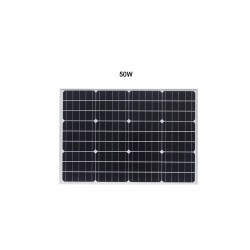 Μονοκρυσταλλικό ηλιακό πάνελ - Solar Panel - 50W - 676128