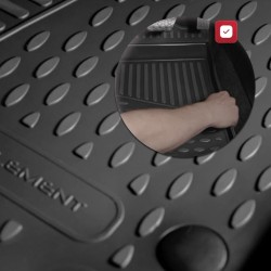 Novline - Πατάκια σε Σκαφη 3D για VW Tiguan III (Mk3) 2024  από TPE Λάστιχο σε Μαύρο Χρώμα - 4 τεμ. (ELEMENT3DA71434210K/NV)