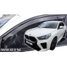 Heko - Ανεμοθραύστες Παραθύρων Για BMW Serie X2 (U10) / iX2 2023  5πορτο υλικό Acrylic Χρώμα Φιμέ - 2 τεμ. (ΑΝΕΜ.11010)