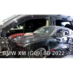 Heko - Ανεμοθραύστες Παραθύρων Για BMW XM (G09) 2022  5πορτο υλικό Acrylic Χρώμα Φιμέ - 4 τεμ. (ΑΝΕΜ.SET11004)