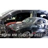 Heko - Ανεμοθραύστες Παραθύρων Για BMW XM (G09) 2022  5πορτο υλικό Acrylic Χρώμα Φιμέ - 4 τεμ. (ΑΝΕΜ.SET11004)
