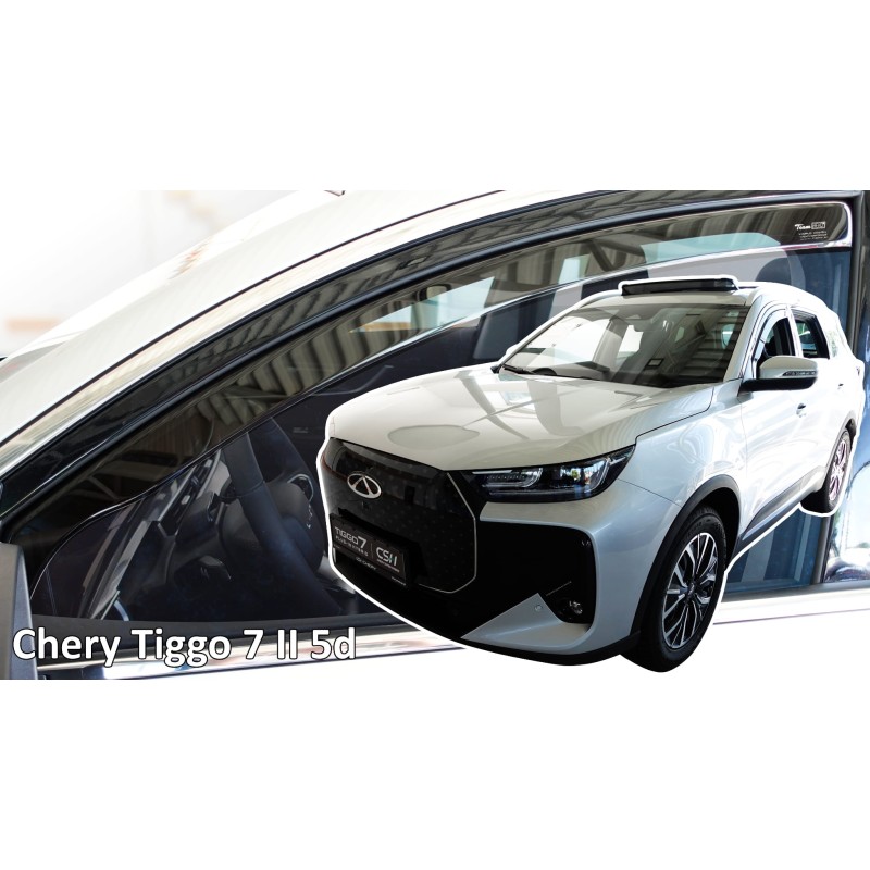 Heko - Ανεμοθραύστες Παραθύρων Για Chery Tiggo 7 II Gen 2020  5πορτο υλικό Acrylic Χρώμα Φιμέ - 2 τεμ. (ΑΝΕΜ.10803)