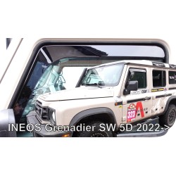 Heko - Ανεμοθραύστες Παραθύρων Για Ineos Grenadier Station Wagon 2022  5πορτο υλικό Acrylic Χρώμα Φιμέ - 2 τεμ. (ΑΝΕΜ.10702)