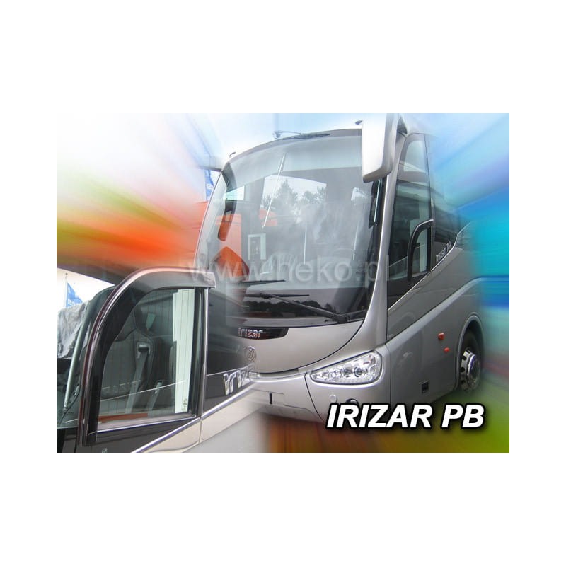 Heko - Ανεμοθραύστες Παραθύρων Για Irizar PB 2003  2014 2πορτο υλικό Acrylic Χρώμα Φιμέ - 2 τεμ. (ΑΝΕΜ.10010/TRUCK)