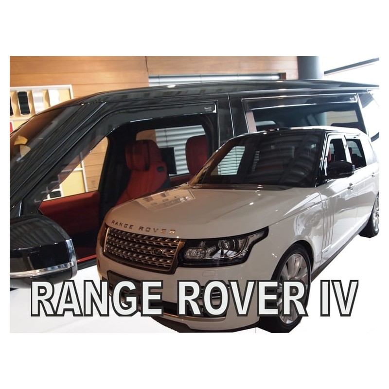 Heko - Ανεμοθραύστες Παραθύρων Για Land Rover Range Rover (L405) 2012  2021 5πορτο υλικό Acrylic Χρώμα Φιμέ - 4 τεμ. (ΑΝΕΜ.SET27